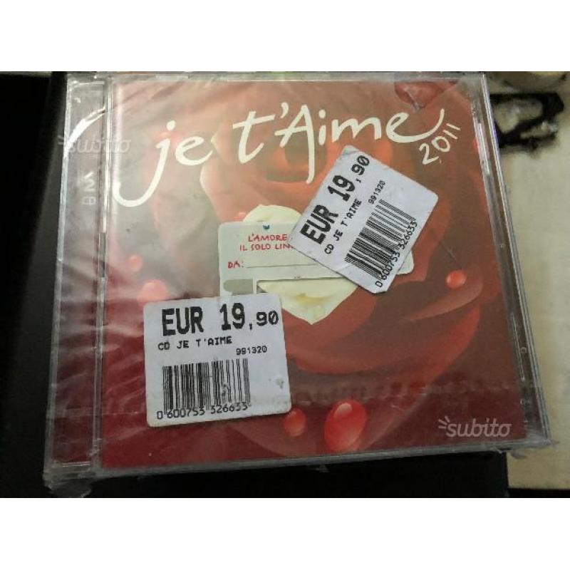 CD Musica Je T'aime 2011